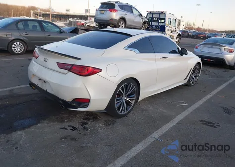 2018 Infiniti Q60 3.0T Luxe z USA, uszkodzony, nr VIN JN1EV7EL9JM392895